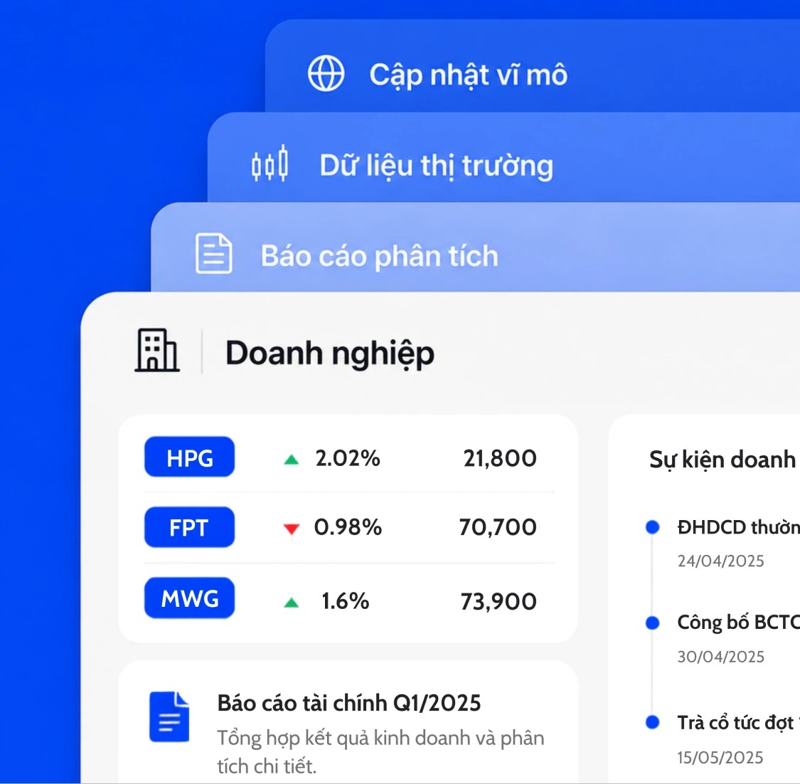 WiFeed API — giao diện dữ liệu kinh tế tài chính